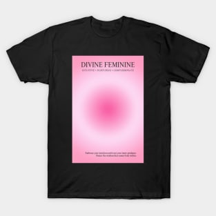 Divine Feminine Hot Pink Aura T-Shirt